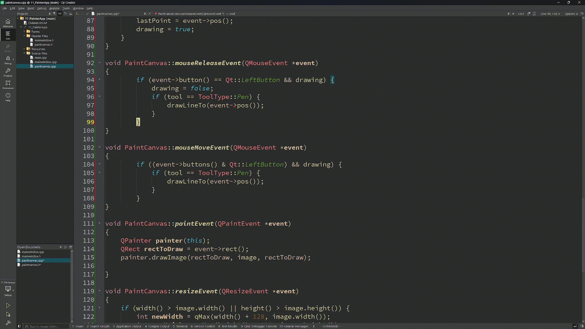 Live coding demonstration