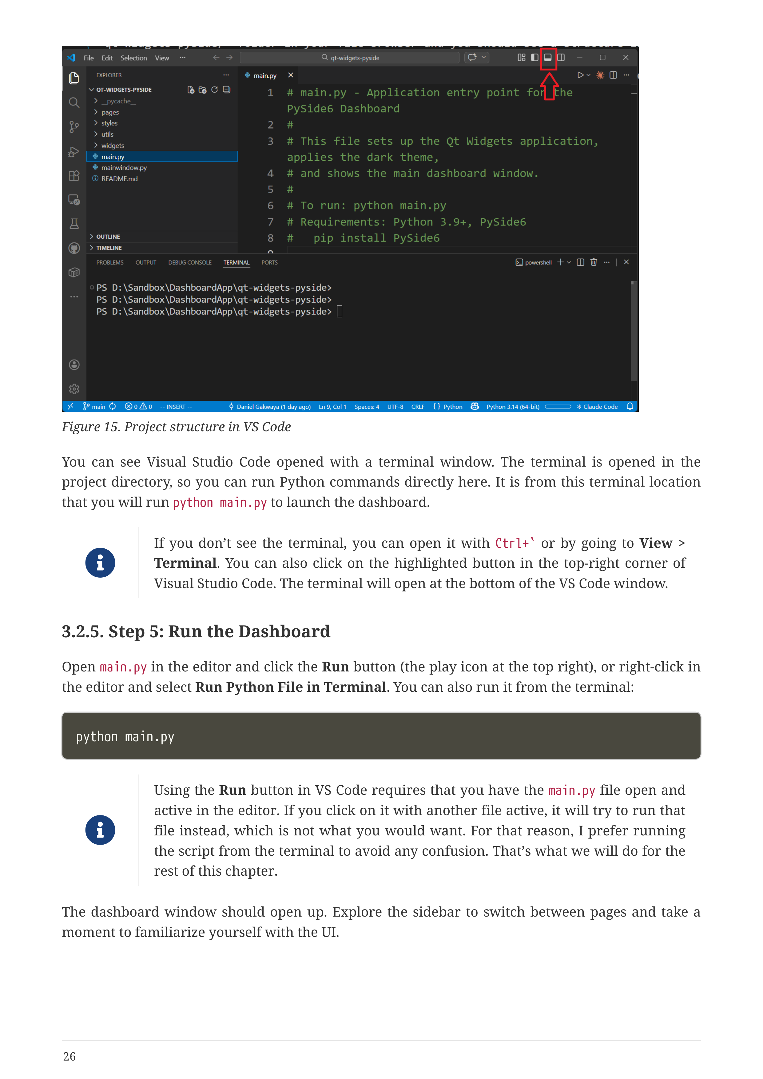 Book Page - PySide6 Dashboard