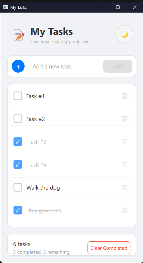 Todo List Application